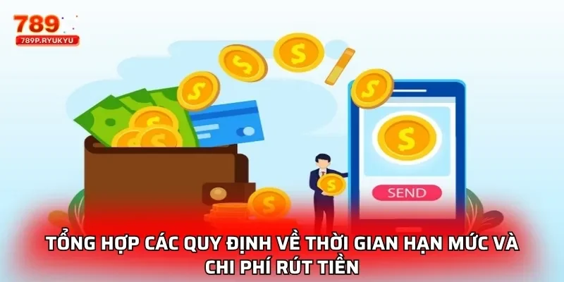 Tổng hợp các quy định về thời gian hạn mức và chi phí rút tiền